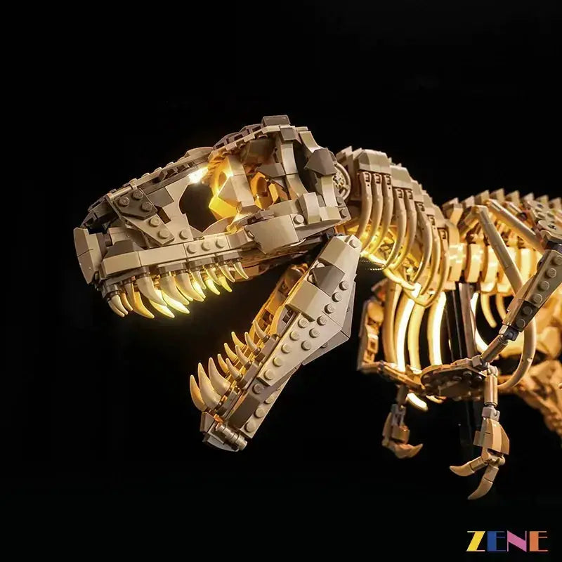 MOC LEGO T Rex Light Kit For Dinosaur Fossils 76968 Glow - ToylandEU