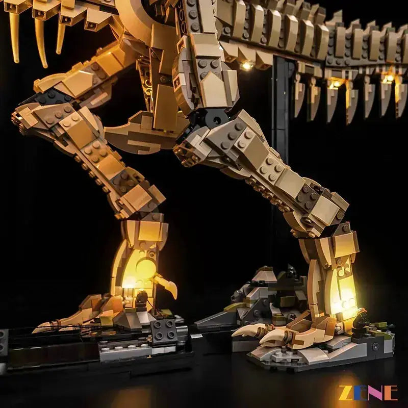 MOC LEGO T Rex Light Kit For Dinosaur Fossils 76968 Glow - ToylandEU