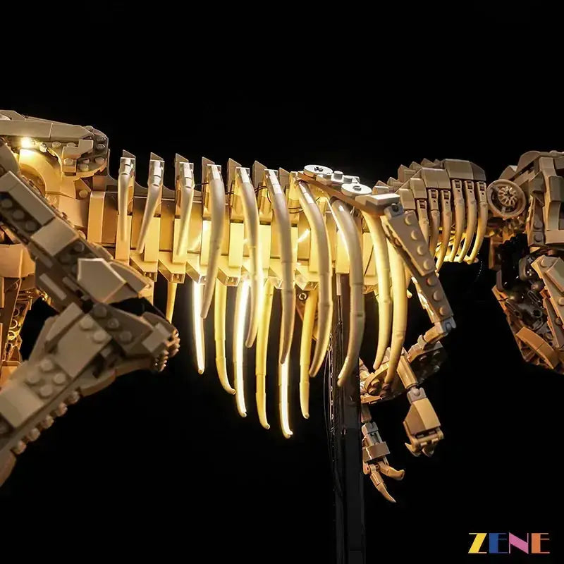 MOC LEGO T Rex Light Kit For Dinosaur Fossils 76968 Glow - ToylandEU