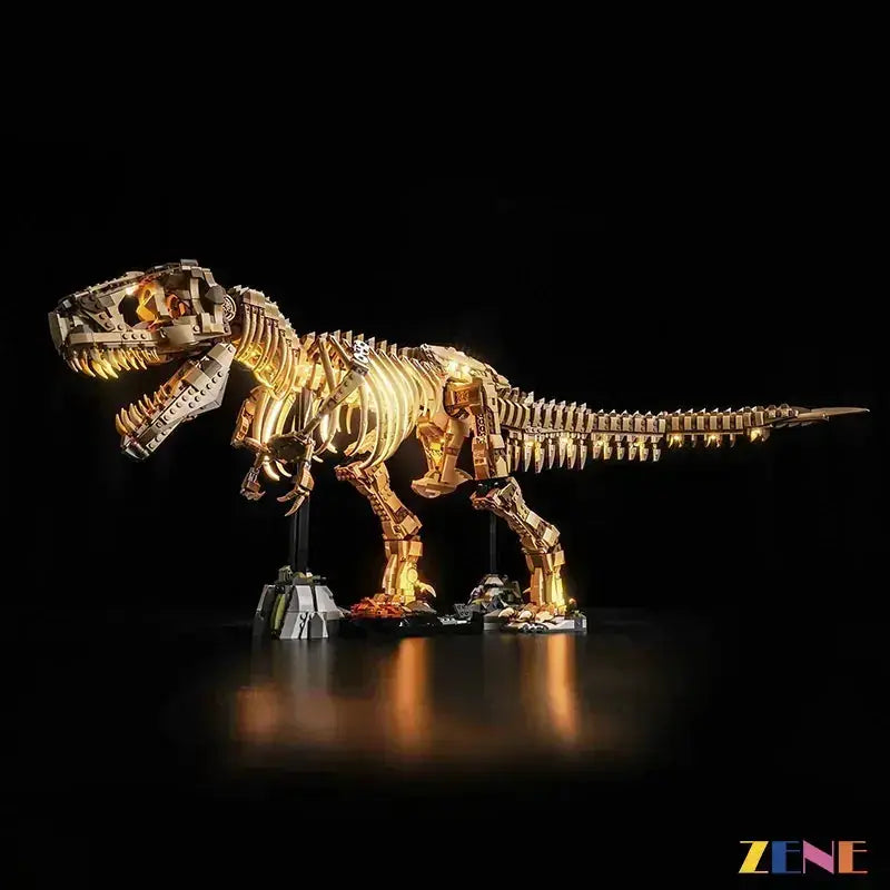 MOC LEGO T Rex Light Kit For Dinosaur Fossils 76968 Glow - ToylandEU