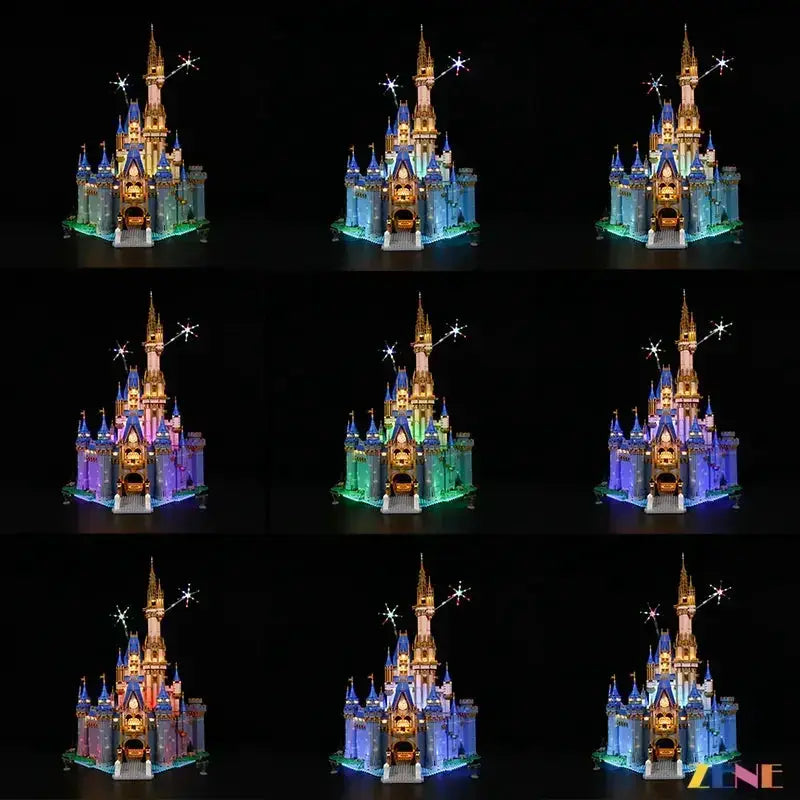 MOC LEGO Lighting Kit For Disney Castle With Remote Control - ToylandEU