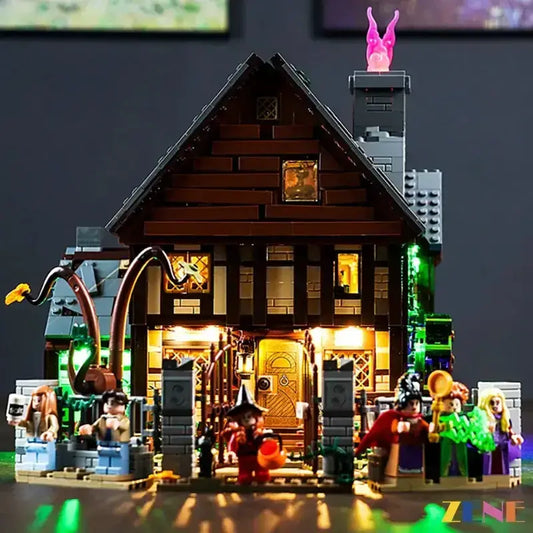 Light Kit for LEGO Disney Hocus Pocus Sanderson Sisters' Cottage #21341 Halloween - ToylandEU