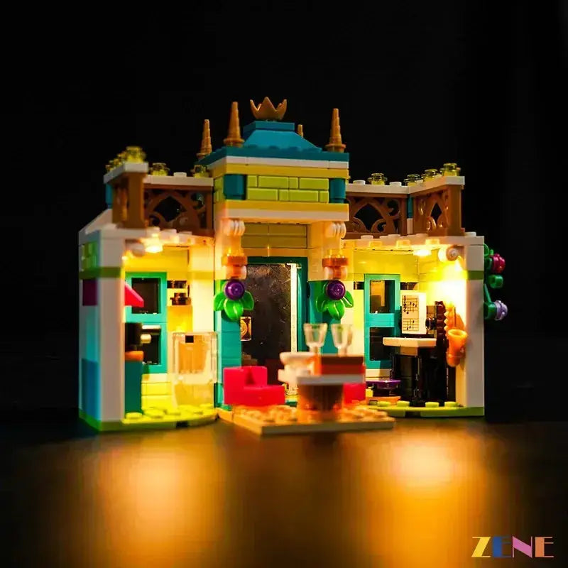 MOC Lego Disney Princess Light Kit Illuminates Market Adventure Display - ToylandEU