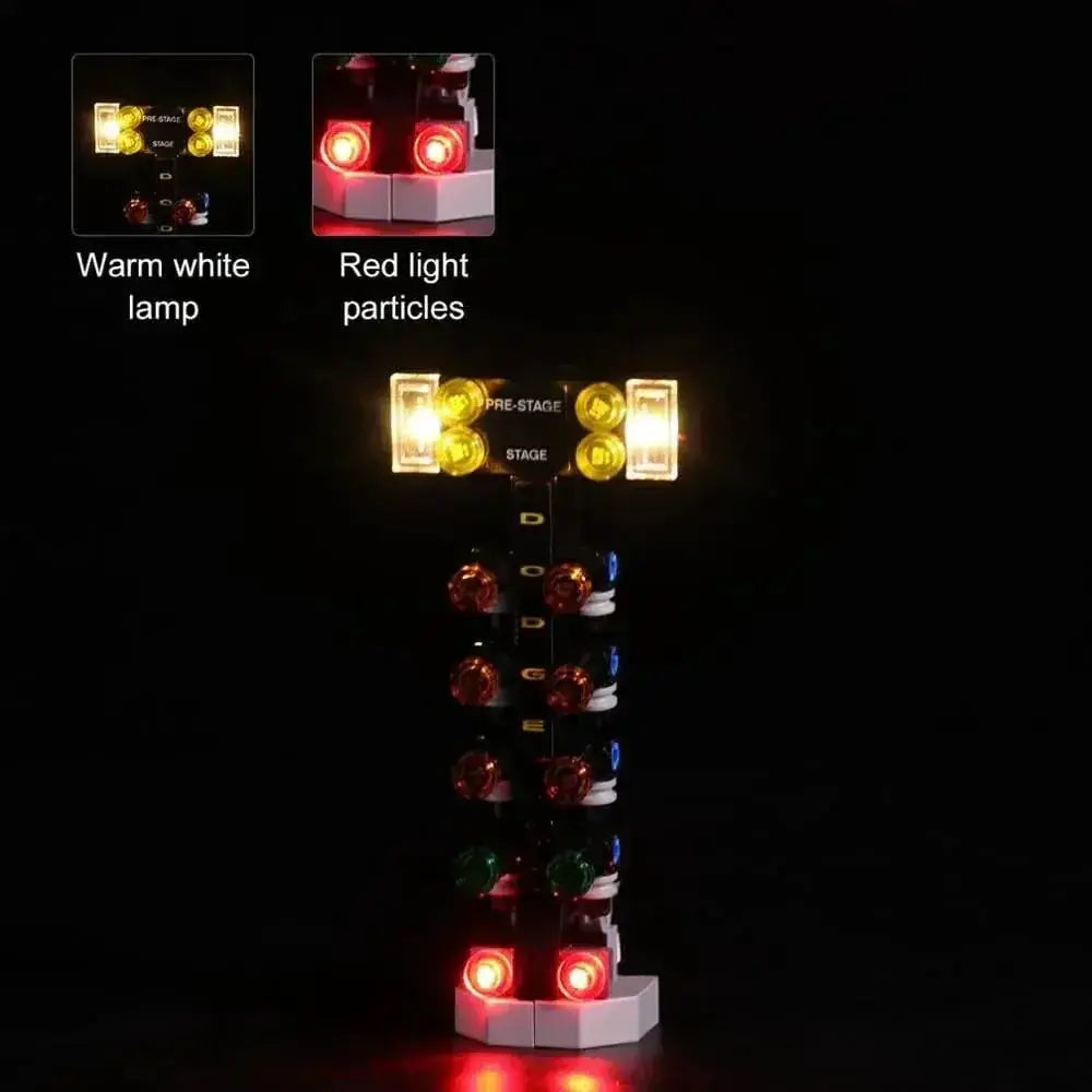 MOC LEGO Light Kit For Dodge Challenger 75893 Easy Install - ToylandEU