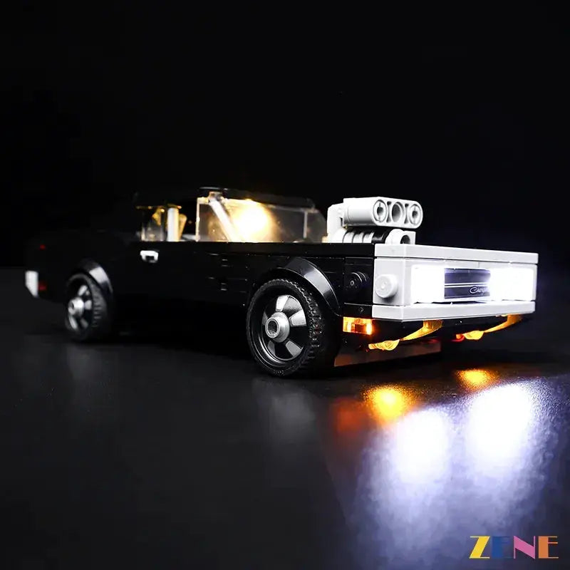 MOC Lego Dodge Charger Lighting Kit With Easy Install Steps - ToylandEU