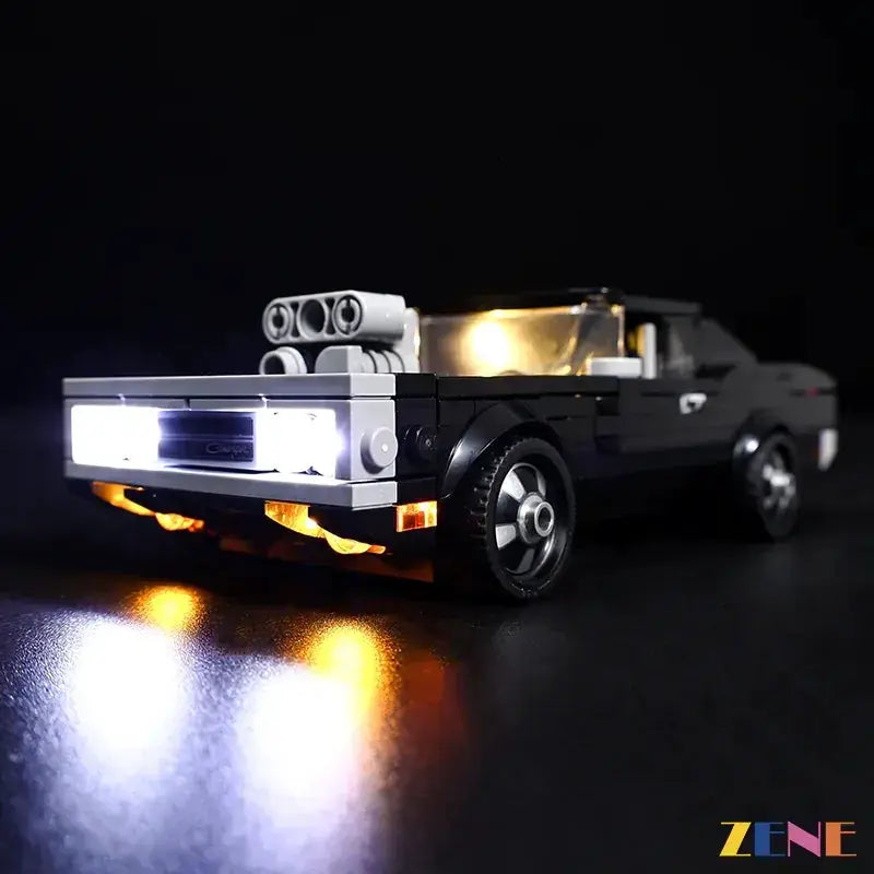 MOC Lego Dodge Charger Lighting Kit With Easy Install Steps - ToylandEU