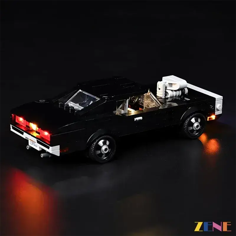 MOC Lego Dodge Charger Lighting Kit With Easy Install Steps - ToylandEU