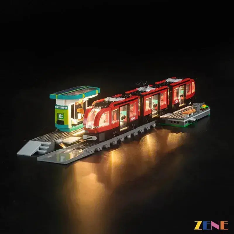 Light Kit for LEGO Downtown Streetcar and Station #60423 - ToylandEU
