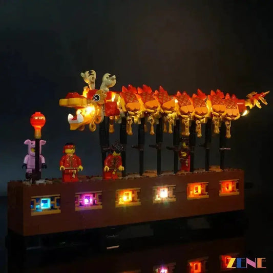 MOC Lego Dragon Dance Light Kit With Durable Secure Wiring - ToylandEU
