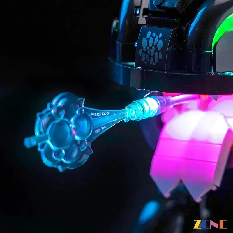 MOC LED Light Kit For LEGO Toothless Dragon Illuminates Night Display - ToylandEU