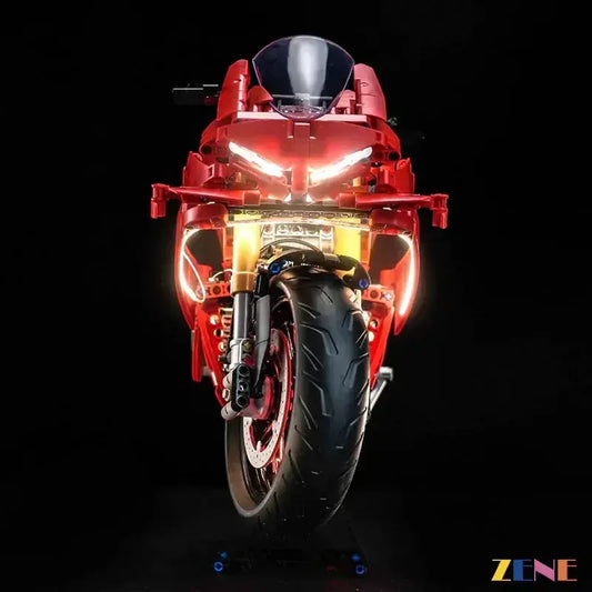 MOC Light Kit for LEGO Ducati Panigale Motorcycle V4S #42202 - ToylandEU