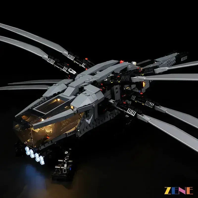 MOC LEGO Dune Atreides Ornithopter Light Kit With Easy Install - ToylandEU