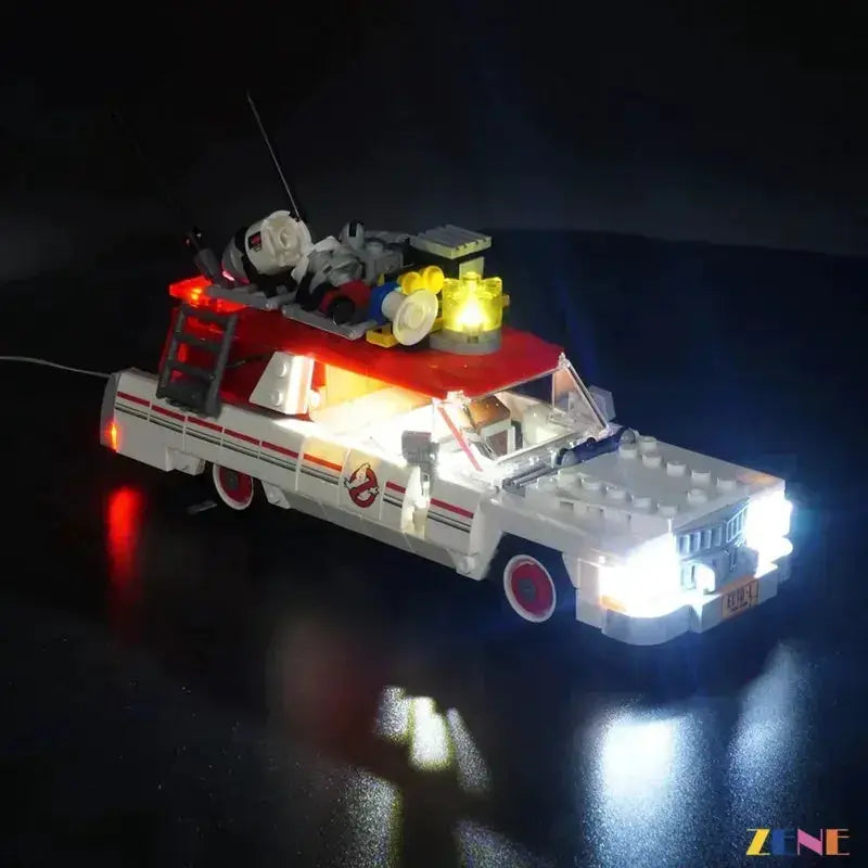 MOC Lego Ecto 1 Light Kit Adds Realistic Illumination For Display - ToylandEU