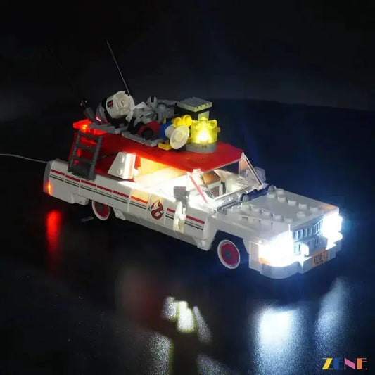 MOC Lego Ecto 1 Light Kit Adds Realistic Illumination For Display - ToylandEU