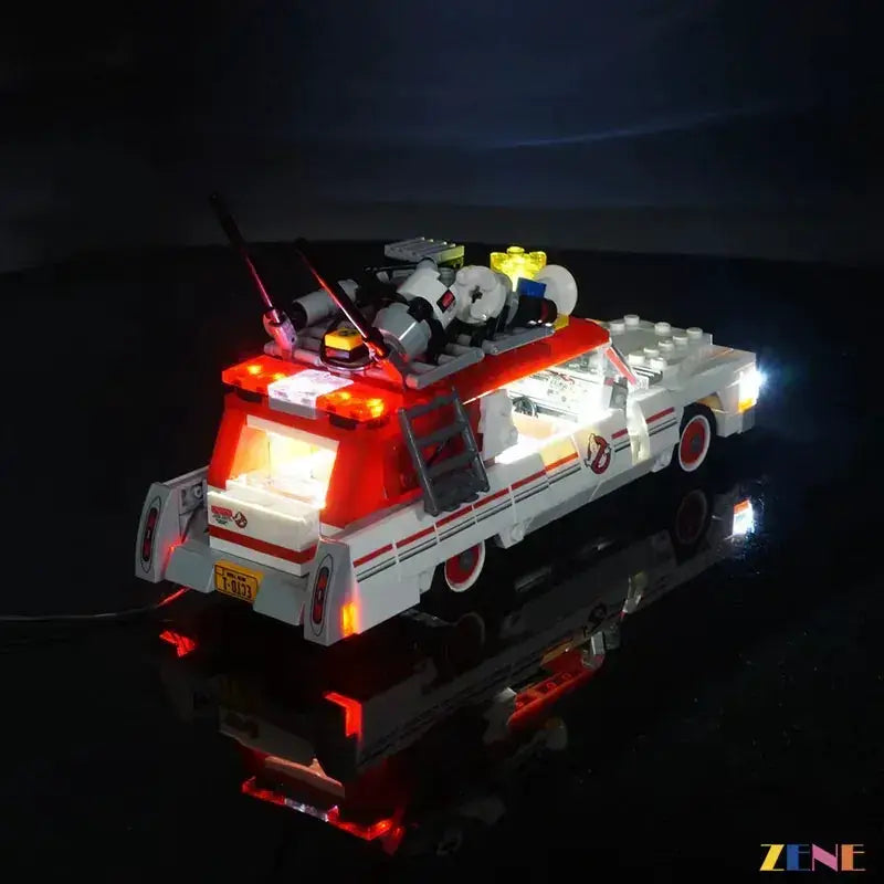 MOC Lego Ecto 1 Light Kit Adds Realistic Illumination For Display - ToylandEU