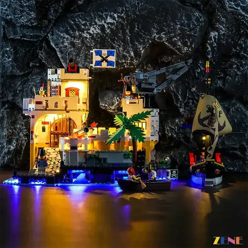 MOC LEGO Eldorado Fortress Lighting Kit for 10320 With Bright Illumination - ToylandEU