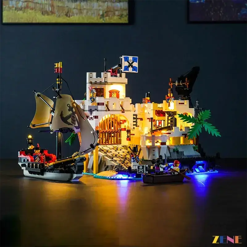 MOC LEGO Eldorado Fortress Lighting Kit for 10320 With Bright Illumination - ToylandEU