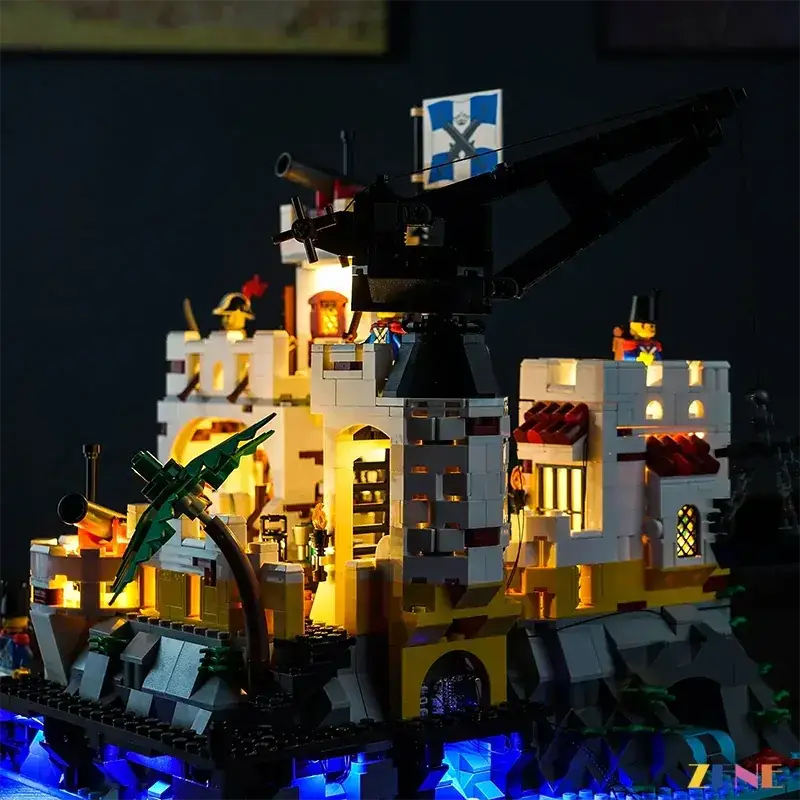 MOC LEGO Eldorado Fortress Lighting Kit for 10320 With Bright Illumination - ToylandEU