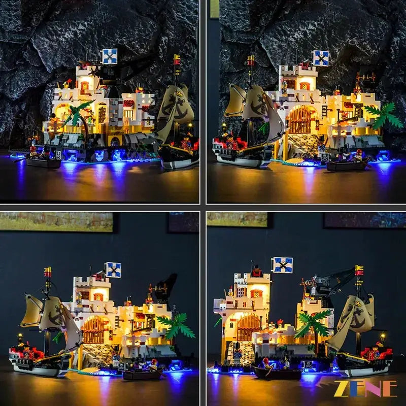 MOC LEGO Eldorado Fortress Lighting Kit for 10320 With Bright Illumination - ToylandEU