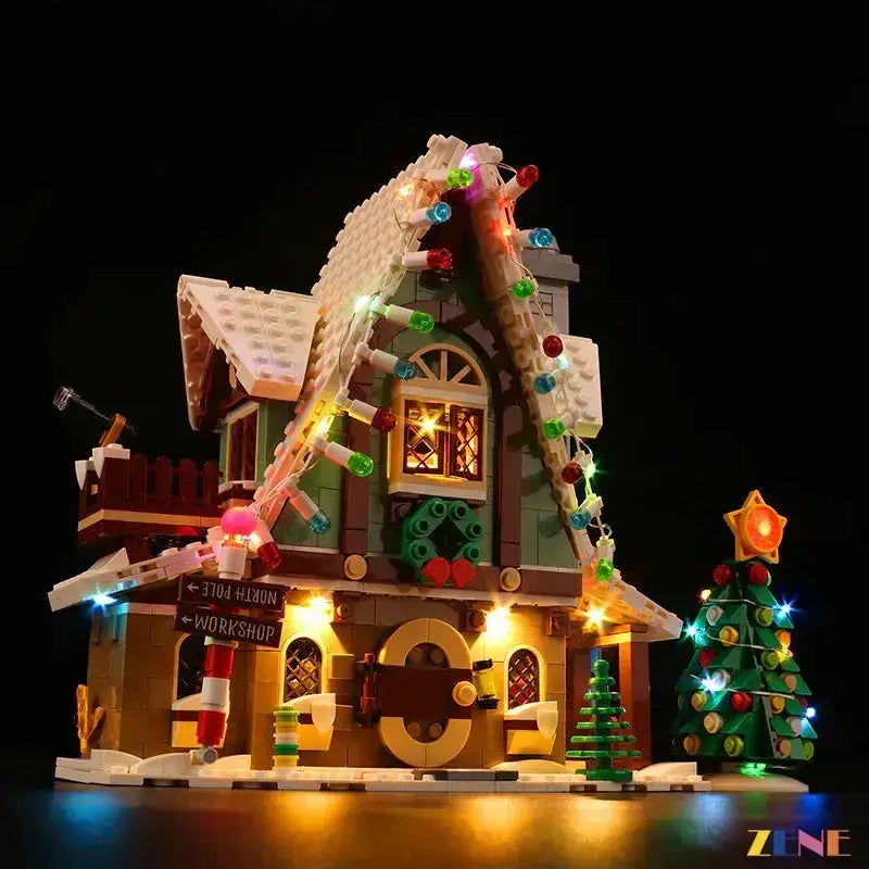 MOC Lego Elf Club House Light Kit Easy Install For Sets - ToylandEU