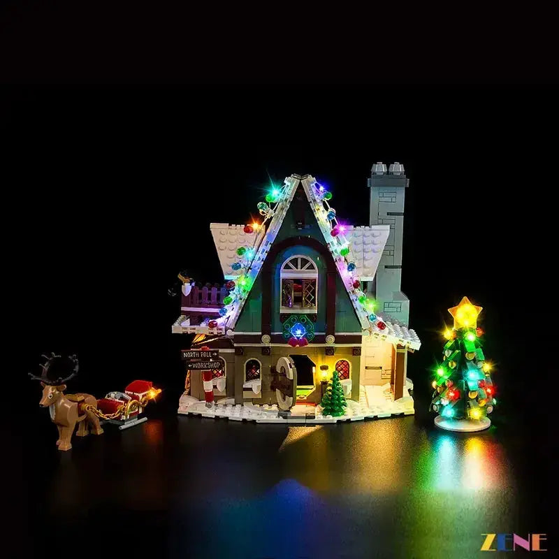 MOC Lego Elf Club House Light Kit Easy Install For Sets - ToylandEU