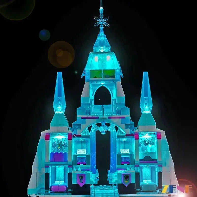 MOC Illuminated LED Light Kit For LEGO Elsa Ice Palace - ToylandEU