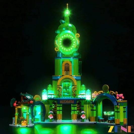 MOC LEGO Emerald City Wicked Light Kit For 75684 Enhanced Display - ToylandEU