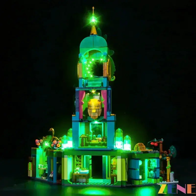 MOC LEGO Emerald City Wicked Light Kit For 75684 Enhanced Display - ToylandEU