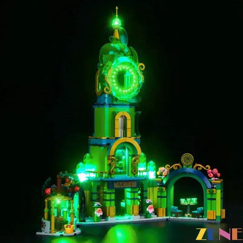 MOC LEGO Emerald City Wicked Light Kit For 75684 Enhanced Display - ToylandEU