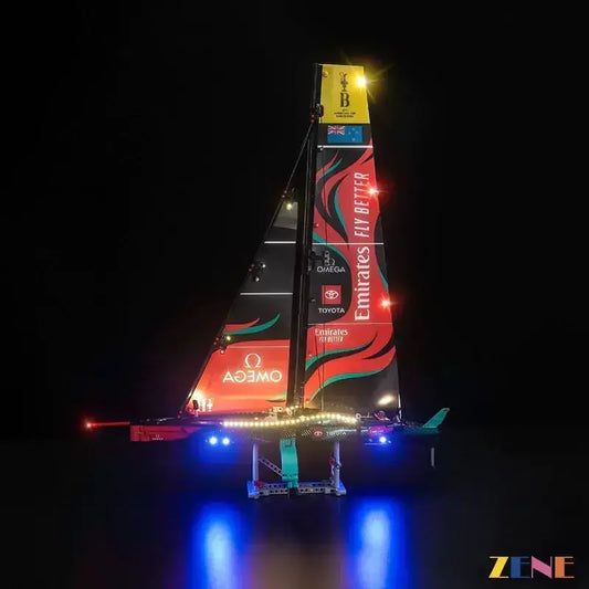 MOC LED LEGO Light Kit For Emirates Team New Zealand AC75 - ToylandEU
