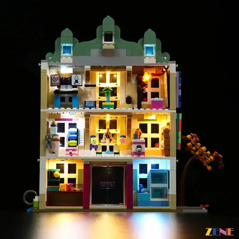 MOC LEGO Emma's Art School Light Kit Easy Install No Disassembly - ToylandEU