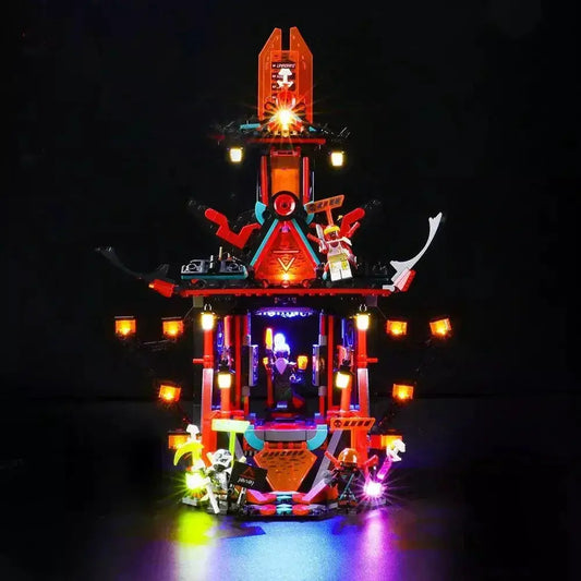 MOC LEGO Light Kit for Empire Temple of Madness 71712 Illumination - ToylandEU