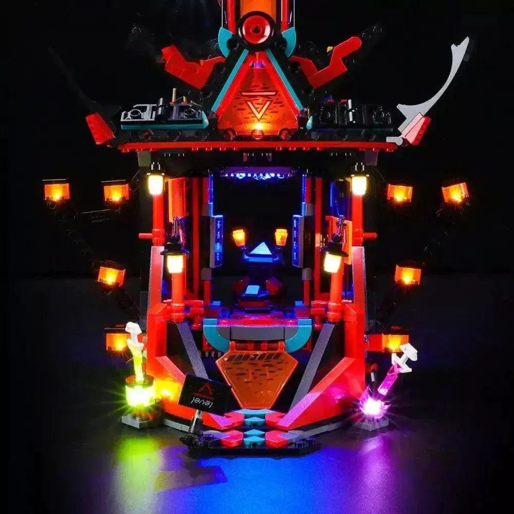 MOC LEGO Light Kit for Empire Temple of Madness 71712 Illumination - ToylandEU