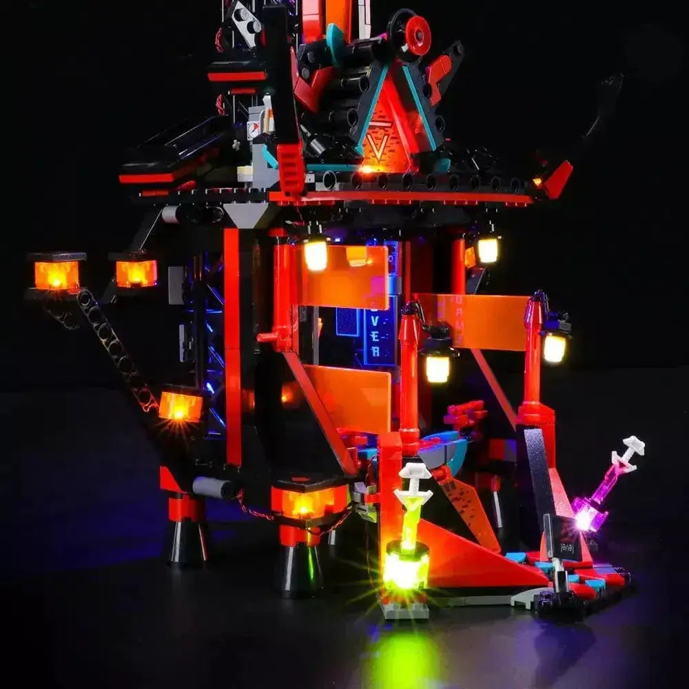 MOC LEGO Light Kit for Empire Temple of Madness 71712 Illumination - ToylandEU