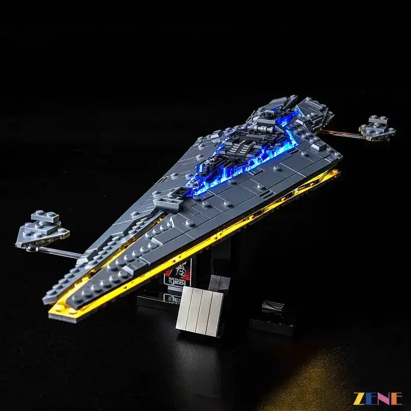 MOC LEGO Light Kit For Executor Star Destroyer 75356 Blue LEDs - ToylandEU