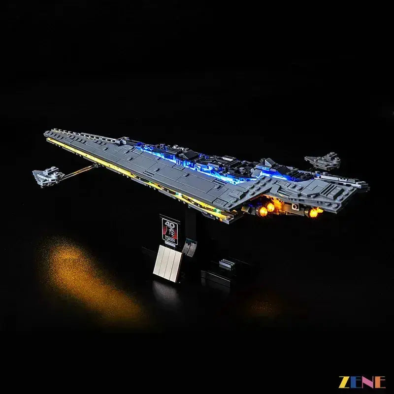 MOC LEGO Light Kit For Executor Star Destroyer 75356 Blue LEDs - ToylandEU