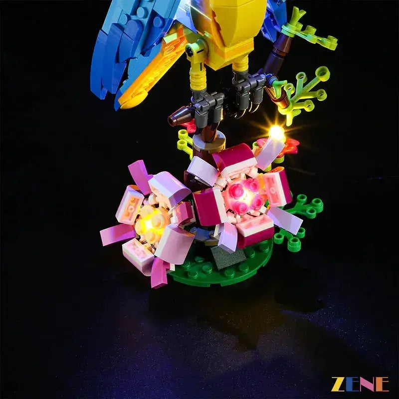 MOC LEGO Lighting Kit for Exotic Parrot 31136 Easy Install - ToylandEU