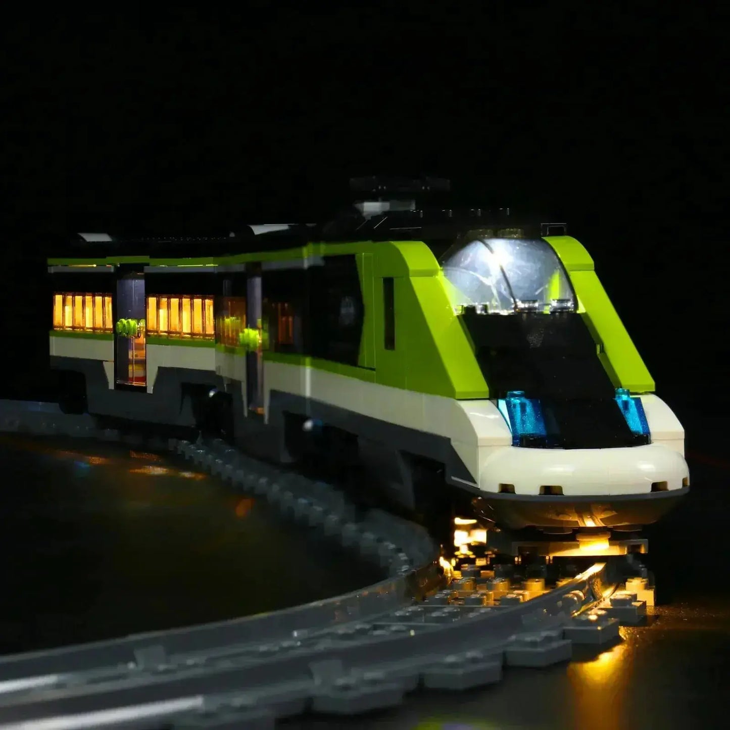 MOC LEGO Train Light Kit for Express Passenger 60337 Easy Install - ToylandEU