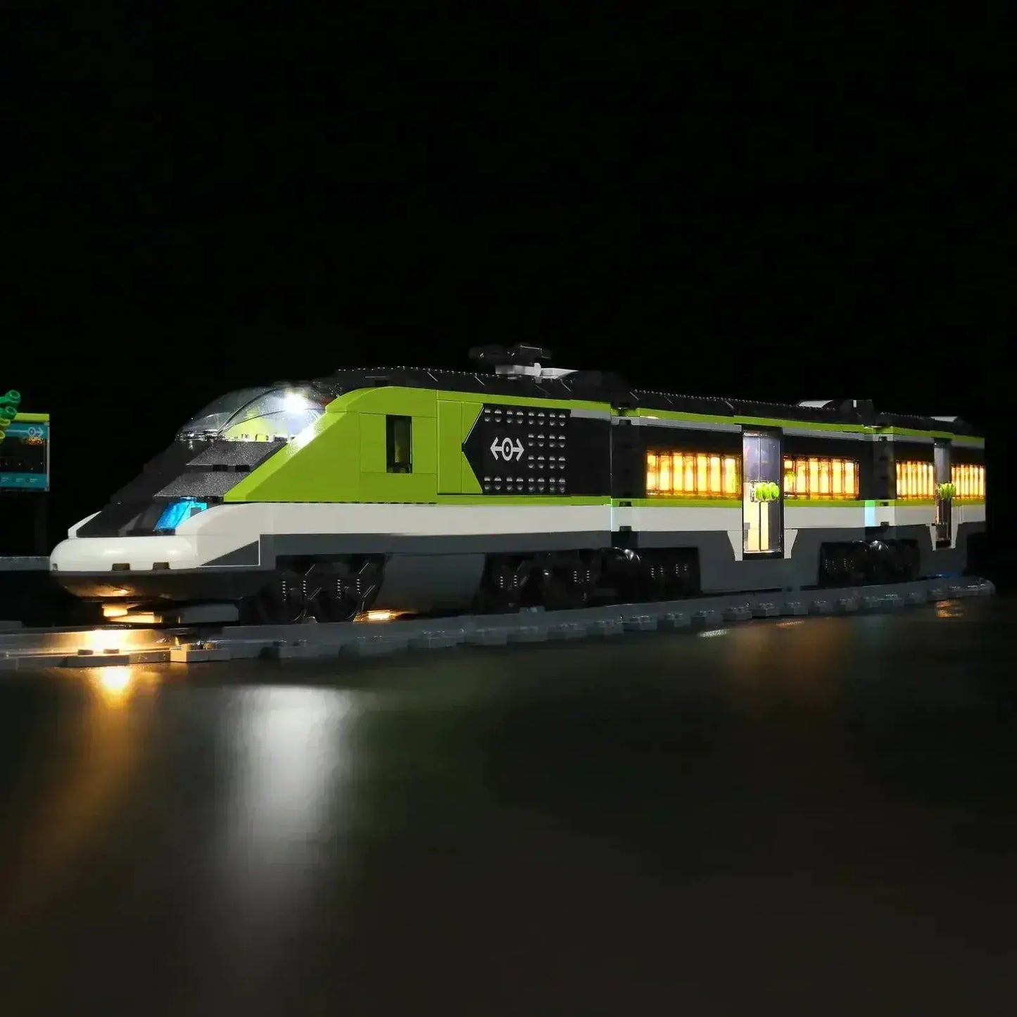 MOC LEGO Train Light Kit for Express Passenger 60337 Easy Install - ToylandEU