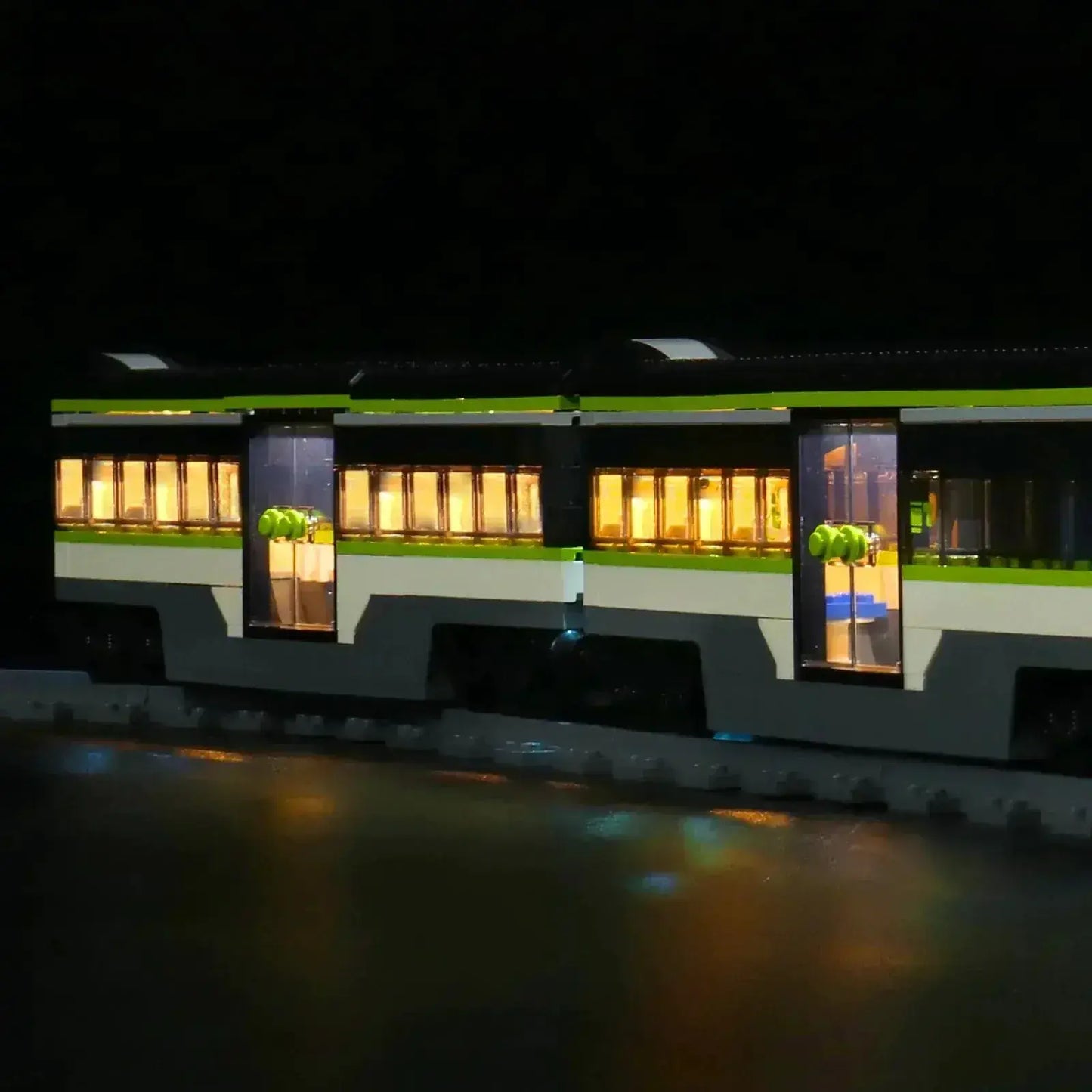 MOC LEGO Train Light Kit for Express Passenger 60337 Easy Install - ToylandEU