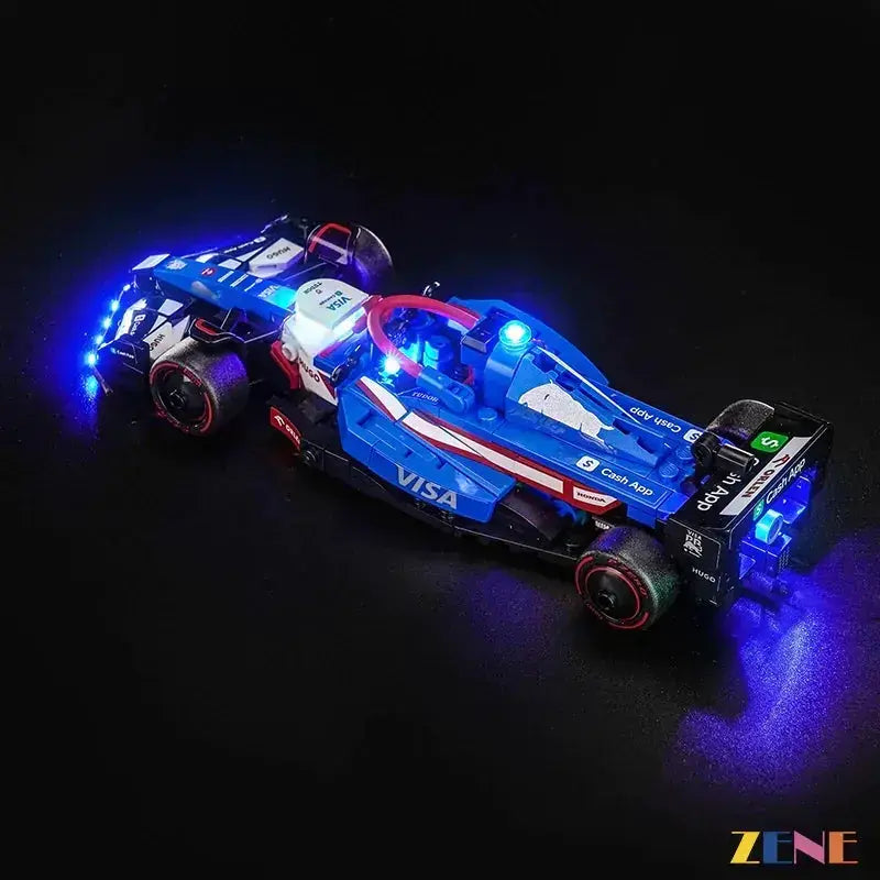 MOC Light Kit for LEGO F1 Race Car Visa Cash App RB VCARB 01 #77246 - ToylandEU