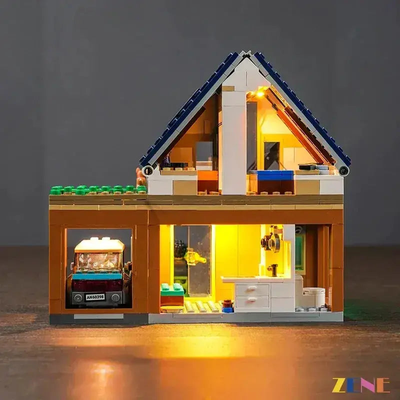 MOC LEGO LED Light Kit for Family House and Electric Car - ToylandEU