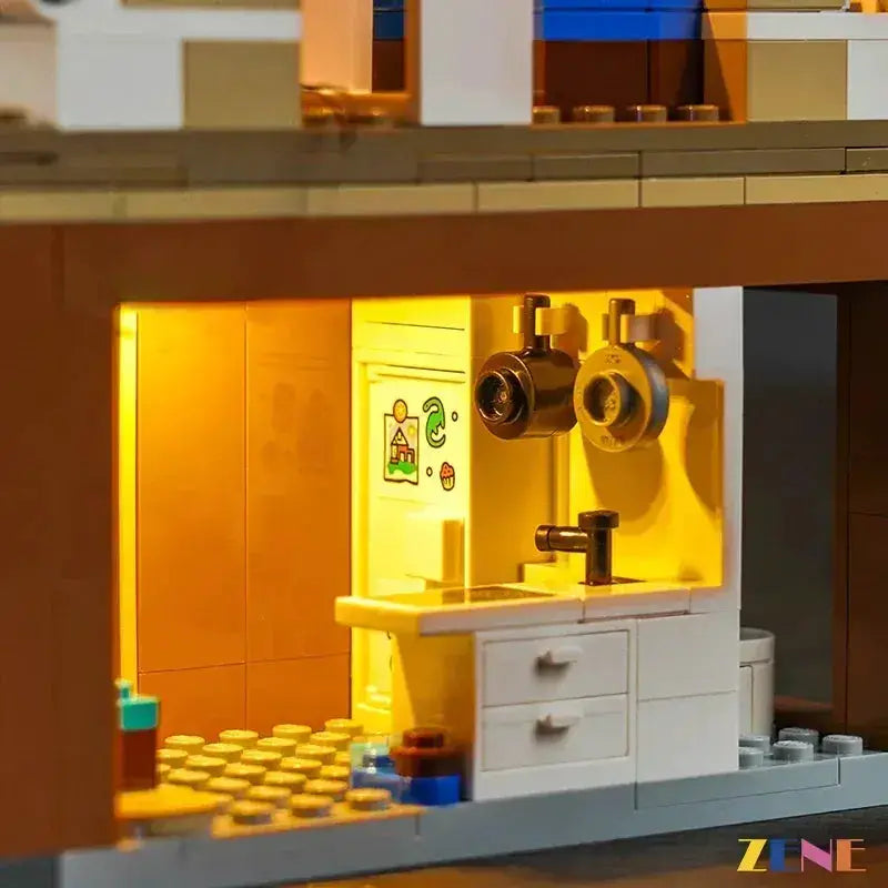 MOC LEGO LED Light Kit for Family House and Electric Car - ToylandEU