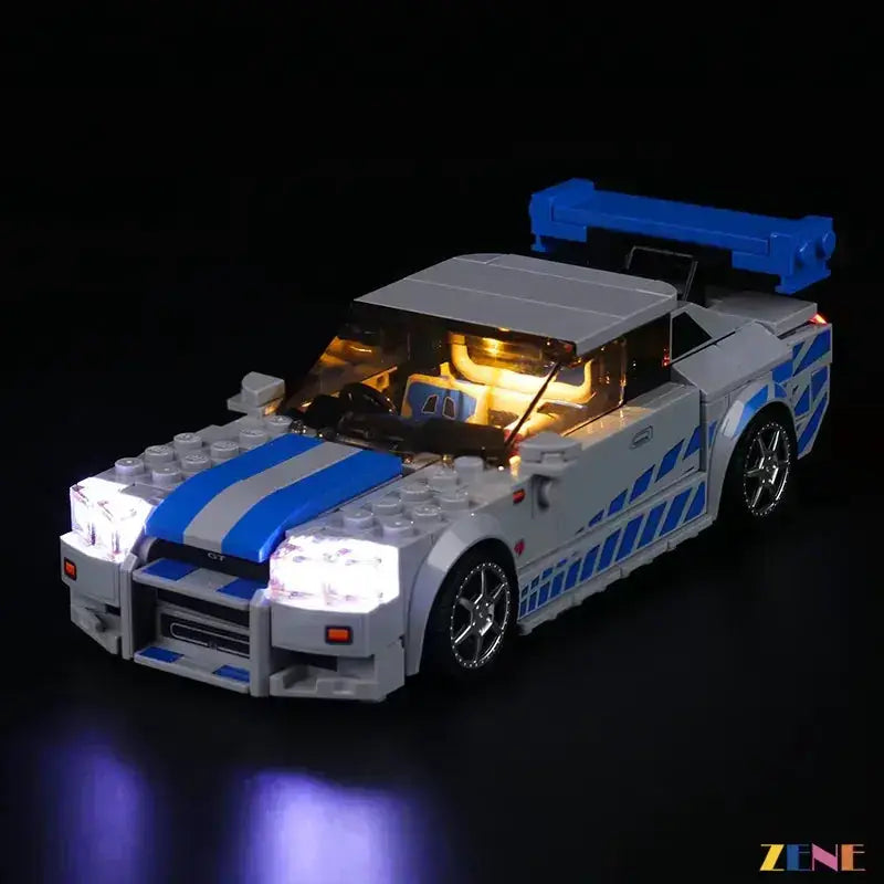 LEGO Fast Furious Nissan GT-R (R34) #76917 Light Kit - ToylandEU
