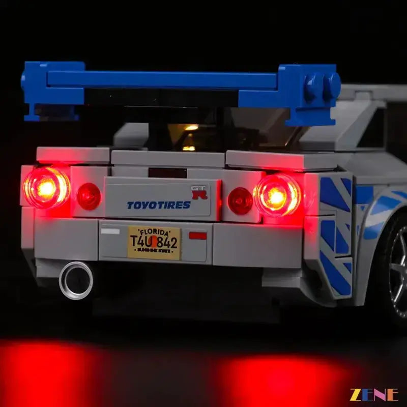 LEGO Fast Furious Nissan GT-R (R34) #76917 Light Kit - ToylandEU