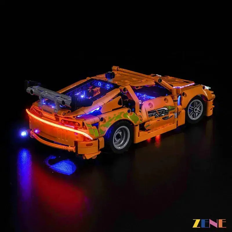 Light Kit for LEGO Fast and Furious Toyota Supra MK4 #42204 - ToylandEU