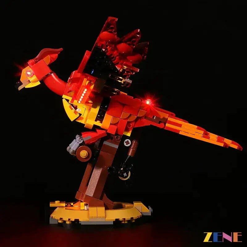 MOC LEGO Fawkes Phoenix Light Kit For Dumbledore Set With LED - ToylandEU