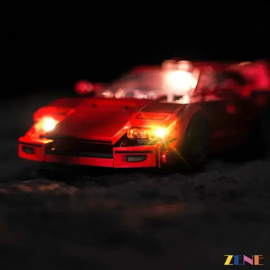 Light Kit for LEGO Ferrari F40 Supercar #76934 - ToylandEU