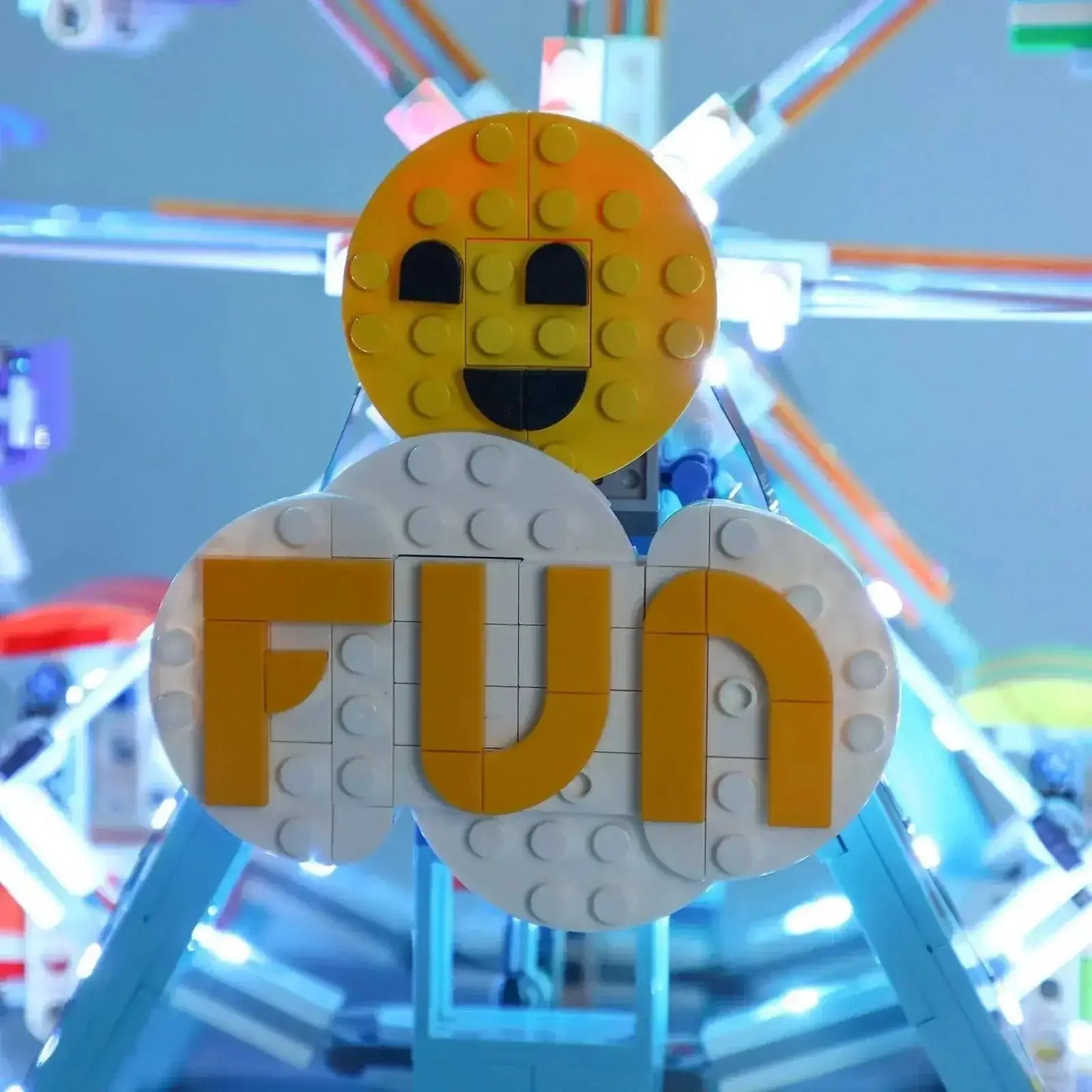 MOC LEGO Ferris Wheel Light Kit With RC And RGB Colors - ToylandEU