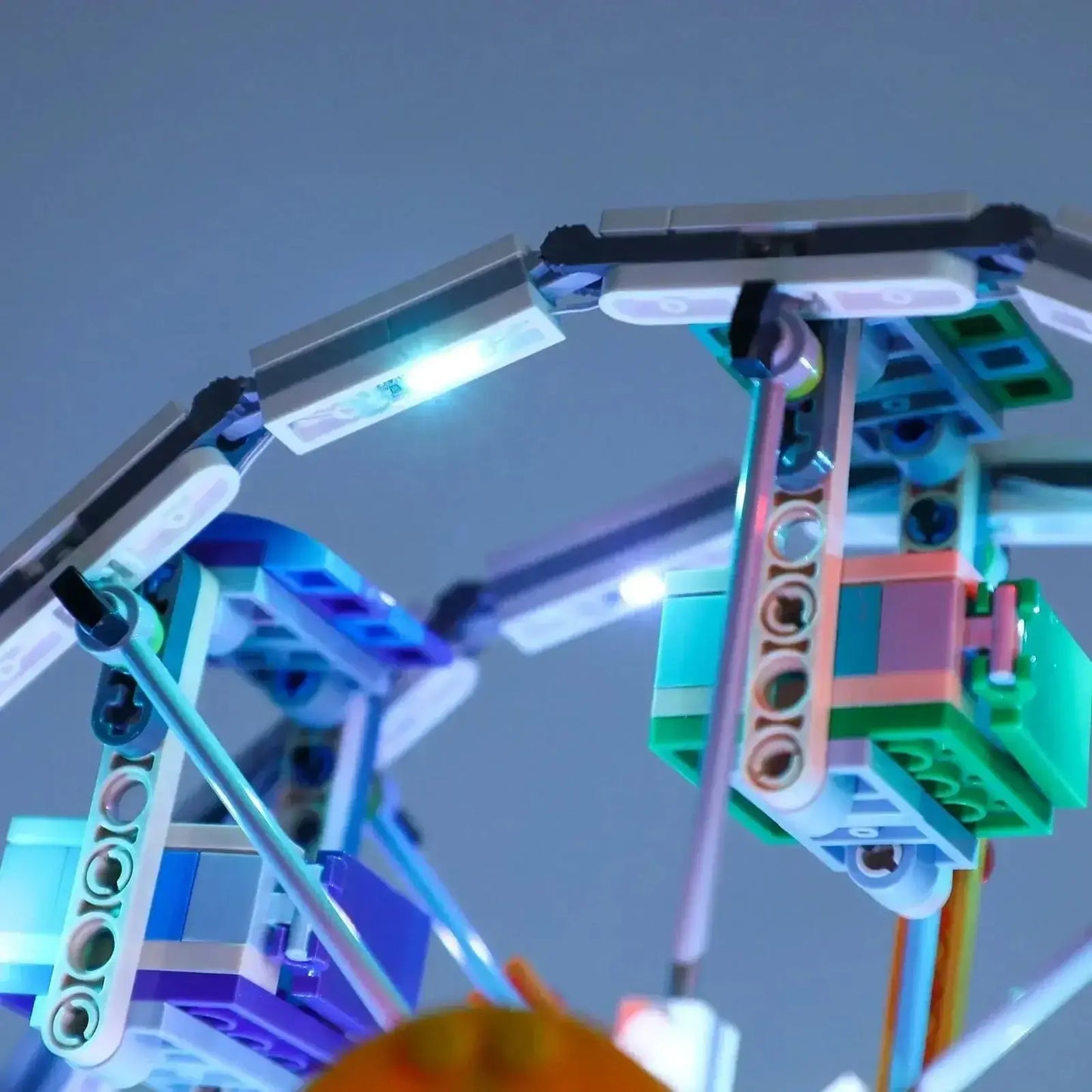 MOC LEGO Ferris Wheel Light Kit With RC And RGB Colors - ToylandEU